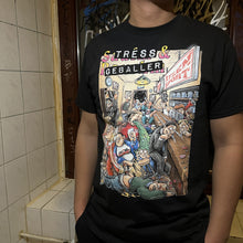 Laden Sie das Bild in den Galerie-Viewer, Stress&amp;Geballer X Atzensport Kneipensport Shirt Schwarz