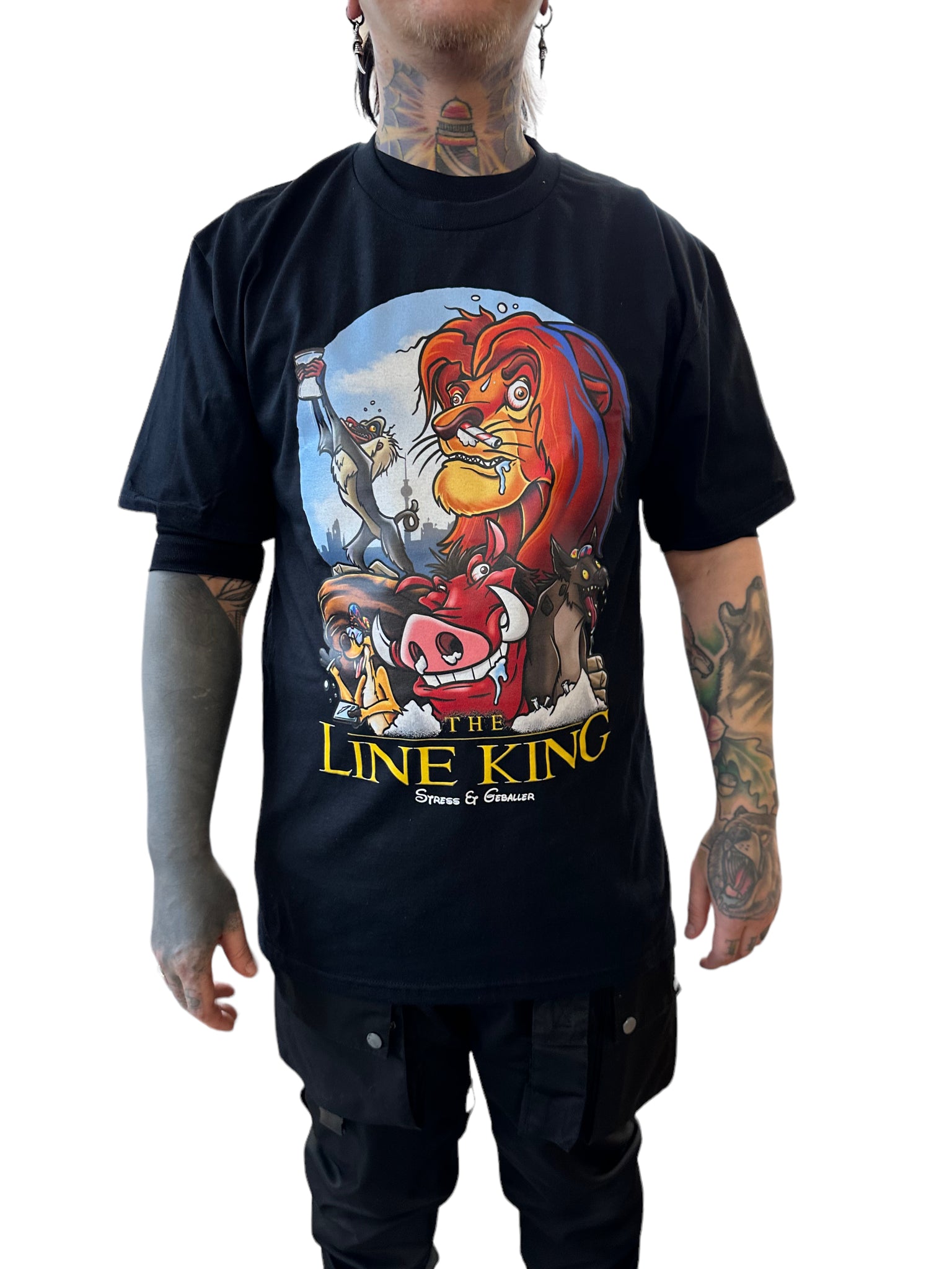 The Line King T-Shirt – Stress & Geballer Kiezwear