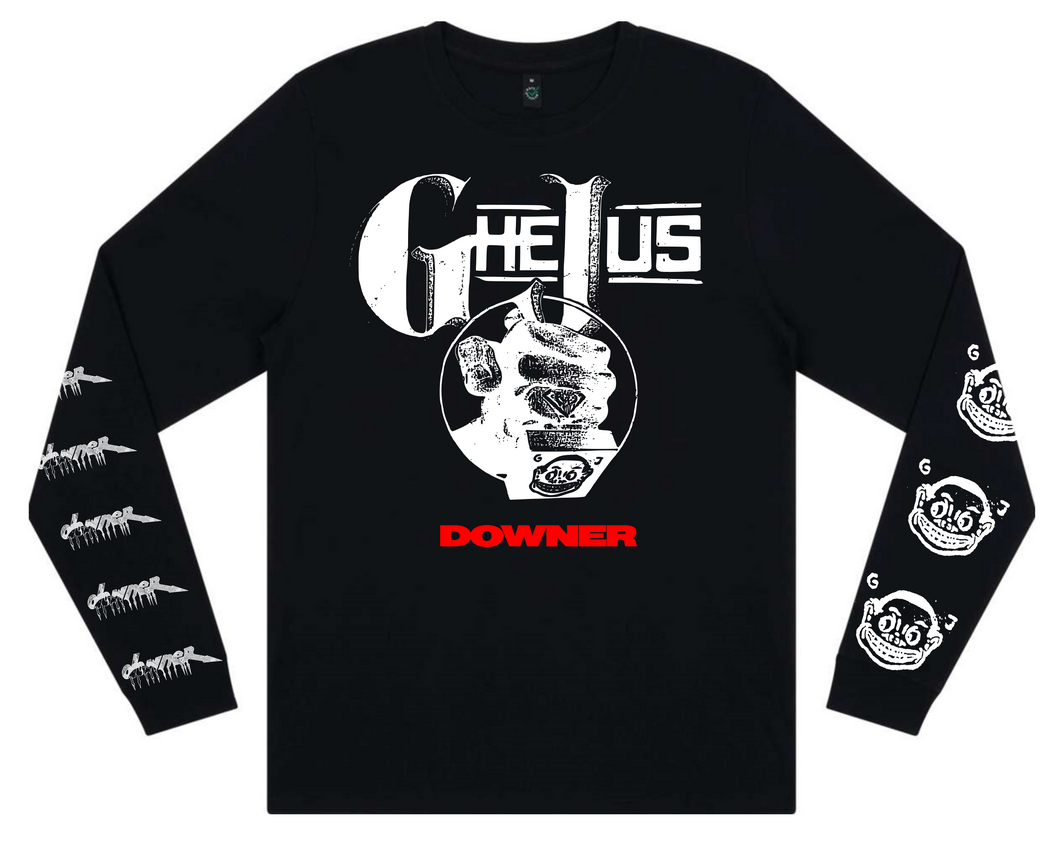 Ghetto Justice “Downer” Longsleeve black