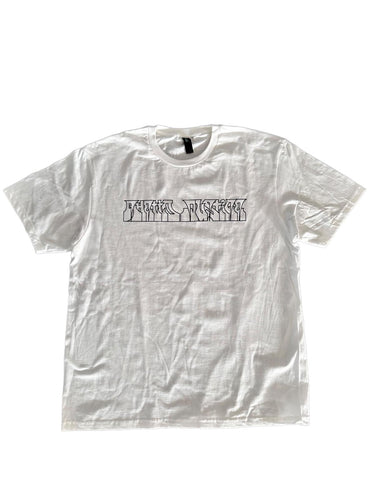 Ghetto Justice Shirt Tripsitting Weiß