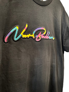 T-Shirt Nur Ballern 90s Pattern