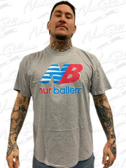 „Nur Ballern“ T-Shirt grey